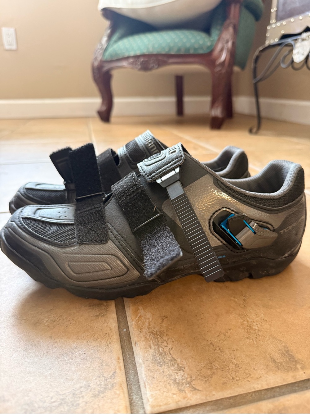 Shimano SH-M089 MTB SPD Clipless Cycling Shoes Black EU 43